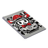 Bold Pop Art Graffiti-Inspiriert Notebook - Design Notizblock (Rechte Seite)