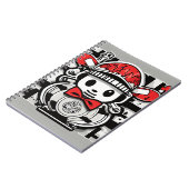 Bold Pop Art Graffiti-Inspiriert Notebook - Design Notizblock (Linke Seite)