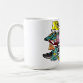 Bold Pop Art Runner Jogger Kaffeetasse (Links)