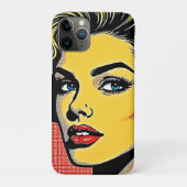 Bold Pop Art Woman Defined Case-Mate iPhone Hülle (Rückseite)