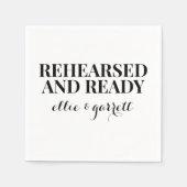 Bold Probe Dinner Napkins Serviette (Vorderseite)