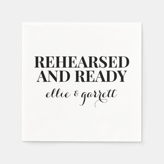 Bold Probe Dinner Napkins Serviette (Vorderseite)