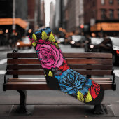 Bold Punk Blooms Floral Socken