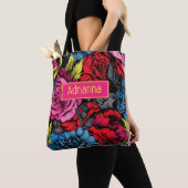 Bold Punk Blooms Floral Tasche (Von Nahem)