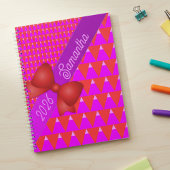 Bold Purple Orange Modern Geometric  Planer