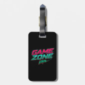 Bold Puzzle Quote Typography Art Gepäckanhänger (Rückseite vertikal)