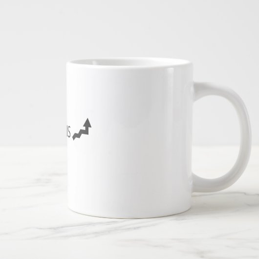 Bold quote mug Jumbo-Tasse (Rechts)