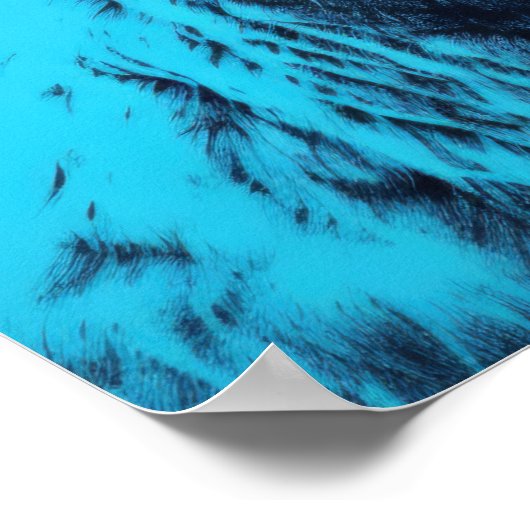 Bold Ram: Neon Pop Art Poster (Ecke)