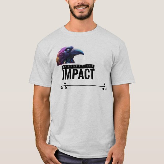 Bold Raven “Prepare for Impact” T-Shirt – (Vorderseite)