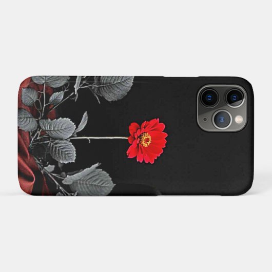 Bold Red Awakening Case-Mate iPhone Hülle (Rückseite (Horizontal))