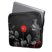 Bold Red Awakening Laptopschutzhülle (Vorderseite Links)