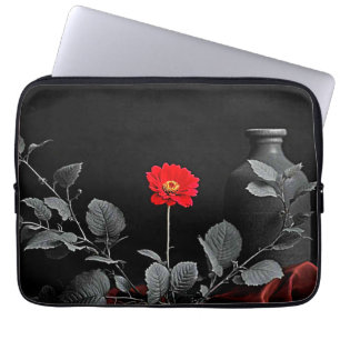 Bold Red Awakening Laptopschutzhülle