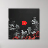 Bold Red Awakening Leinwanddruck (Vorderseite)
