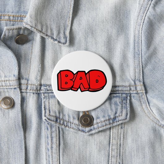 Bold Red Bad Graffiti Style Text Button (Beispiel)
