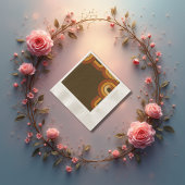 Bold Retro 1970er Hochzeit Serviette