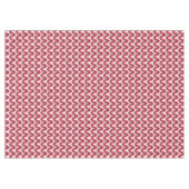 Bold Retro Modern Motif in Pinks Tischdecke (Vorderseite (Horizontal))