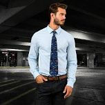 Bold Retro Mushroom Neck Tie Krawatte<br><div class="desc">Steigen Sie mit dieser kühnen Retromuskulatur in den Schrank. Das lebendige dunkelblaue und gelbe groovy Muster ist so konzipiert, dass Sie sich von der Masse abheben. Mit glattem, scharfem Fokus und edlem Detail ist es perfekt für diejenigen, die Nostalgie mit moderner Eleganz verbinden wollen. Ob Sie arbeiten oder eine besondere...</div>