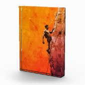 Bold Rock Climber Wall Art Fotoblock (Rechts)