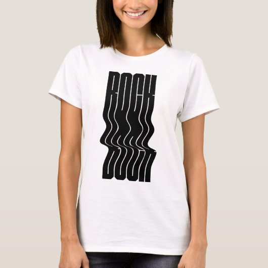 bold Rock logo design T-Shirt (Vorderseite)