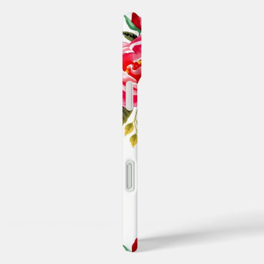 Bold Roses and Hearts Case (Rückseite / Rechts)