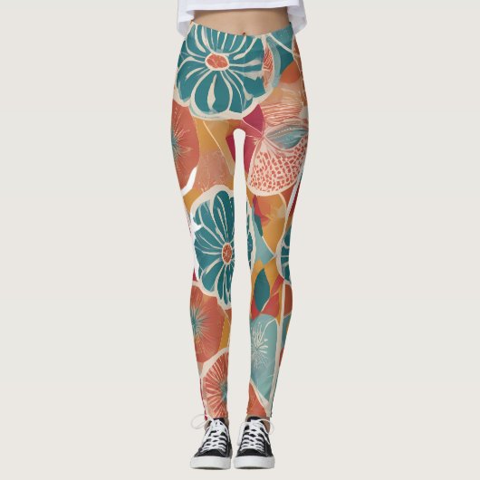 Bold Rules: A Clear, Striking Message Leggings (Vorderseite)