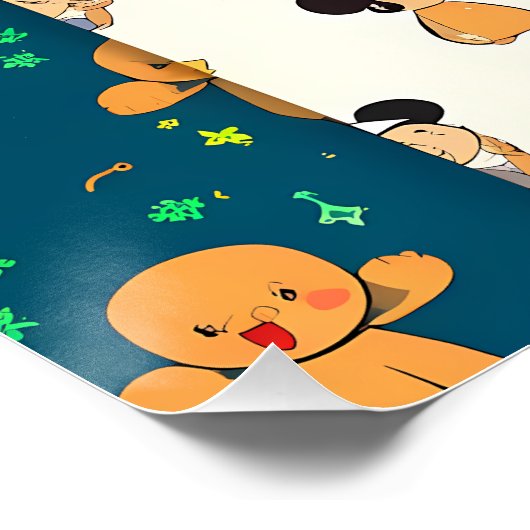 Bold Rules: A Clear, Striking Message Poster (Ecke)