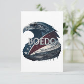 Bold Rules: A Clear, Striking Message RSVP Karte (Stehend Vorderseite)