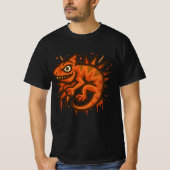 Bold Salamander Illustration  T-Shirt (Vorderseite)