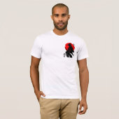 Bold Samurai Art for Martial Arts Fans T-Shirt (Vorne ganz)