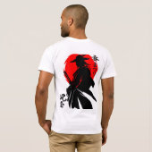 Bold Samurai Art for Martial Arts Fans T-Shirt (Schwarz voll)