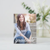 BOLD SCRIPT 2 | EINLADUNG VON Abschlüssen (Stehend Vorderseite)