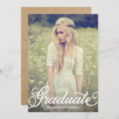 Bold Script 2| Einladung zur Graduiertengruppe 201 (Vorne/Hinten)