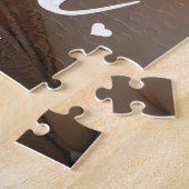 Bold Script Liebe Sisters BESTE FREUNDIN Family Fo Puzzle (Seite)