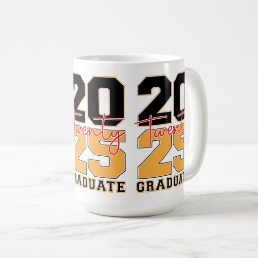 Bold Senior 2025 Kaffeetasse (VorderseiteRechts)
