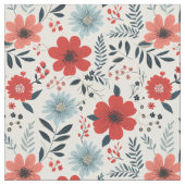 Bold Simple Boho Chic Floral Stoff (Nahaufnahme)