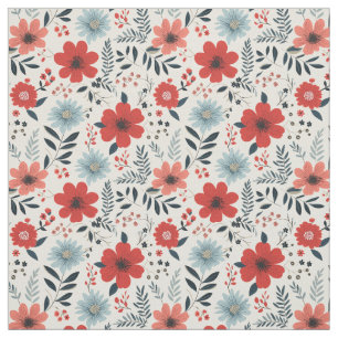 Bold Simple Boho Chic Floral Stoff