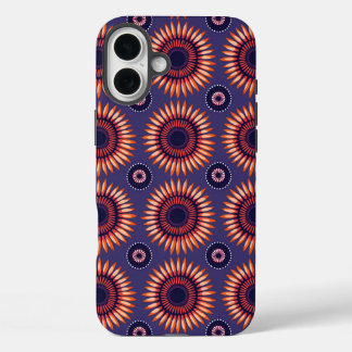 Bold South African Shweshwe Inspiriert iPhone 16 Plus Hülle