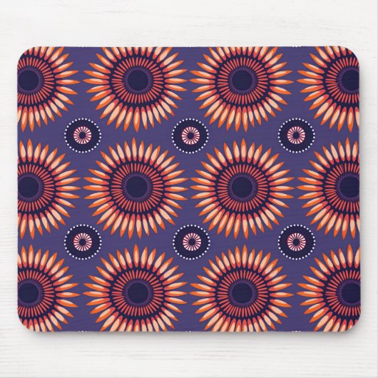 Bold South African Shweshwe Inspiriert Mousepad (Vorne)