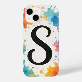 “Bold Splash Art Phone Cover with Striking Trendy iPhone 14 Hülle