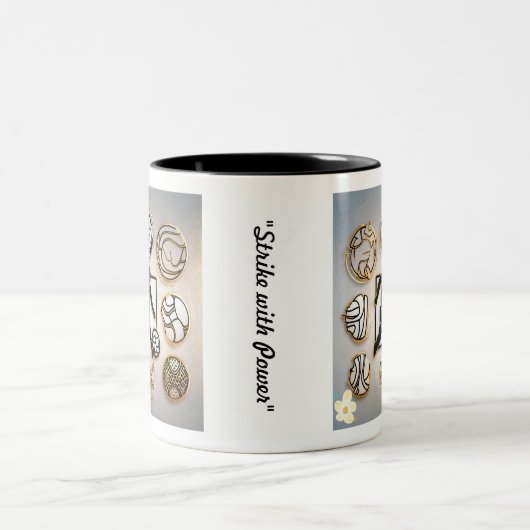 "Bold Sports Designs" Zweifarbige Tasse (Mittel)