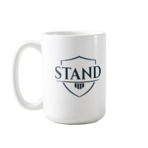 Bold “STAND” Inspirational Christian Mug