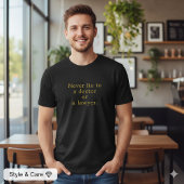 Bold Statement Never Lie Doctor Lawyer T-Shirt