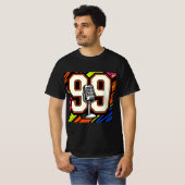 Bold Street Graffiti 99 & Microphone T-Shirt – Ret (Vorne ganz)