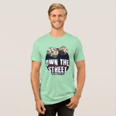 Bold Street Vibe Dice Gambler Urban Unisex Tee (Vorderseite voll)