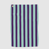 Bold Stripe Golf Towel for Stylish Players Golfhandtuch (Vorderseite)