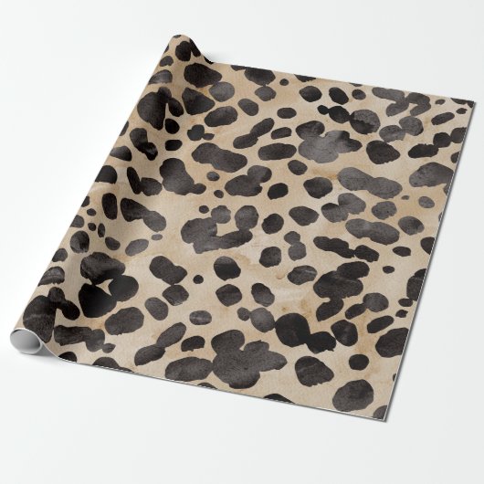 Bold & Stylish Animal Print - Chic Leopard Design Geschenkpapier (Ungerollt)