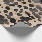 Bold & Stylish Animal Print - Chic Leopard Design Geschenkpapier (Ecke)