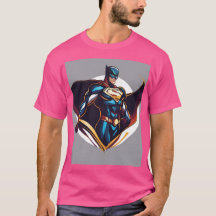 Bold Superhero Logo T - Shirt