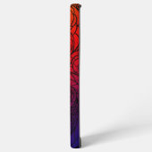 Bold Swirl Doodle Samsung Galaxy Hülle (Linke Seite)