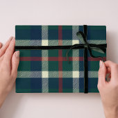 Bold Tartan Plaid Preppy Christmas Geschenkpapier